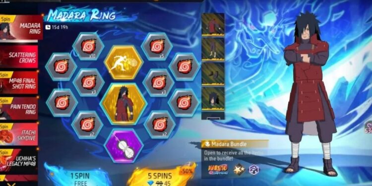 Madara Ring Event Free Fire 2025 सिर्फ़ 9 Diamond Spin में पाओ एक्सक्लूसिव Bundle और Mask Madara Ring Event Free Fire 2025 सिर्फ़ 9 Diamond Spin में पाओ एक्सक्लूसिव Bundle और Mask