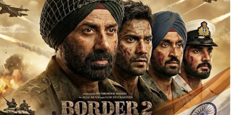 Border 2 Advance Booking: रिलीज़ से पहले ही बॉक्स ऑफिस पर हलचल, टिकटों की जबरदस्त बिक्री Border 2 Advance Booking: रिलीज़ से पहले ही बॉक्स ऑफिस पर हलचल, टिकटों की जबरदस्त बिक्री
